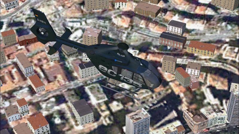 fsx eurocopter ec 135 helicopter